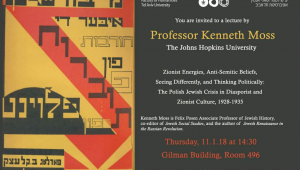 Zionist Energies, Anti-Semitic Beliefs, Seeing Differently, and Thinking Politically